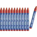 Produktbild: Lyra Signierkreide 4870017 Profi 797, 12 Stück, rot, eckig gespitzt, papiert, 12 cm lang