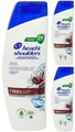 Produktbild: 3x head & shoulders ANTI-HAARVERLUST 300ml | XL Anti-Schuppen Shampoo + Koffein