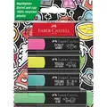 Produktbild: FABER CASTELL Textmarker TL 64 Graffiti 254690 sortiert 4 Stück