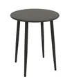 Produktbild: DEGAMO Bistrotisch Gartentisch Denver 60cm rund, Metall/Stahl anthrazit, Indoor und Outdoor