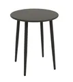 Produktbild: Bistrotisch Balkontisch Gartentisch Esstisch DENVER Metall 60cm rund anthrazit