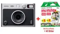 Produktbild: Fujifilm Instax Mini EVO schwarz TYP C inkl. 2x einen Doppelpack = 4x 10 Bilder