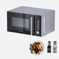 Produktbild: Severin MW 7773 20L 800W Mikrowelle mit Grill - Silber/Schwarz B-Ware