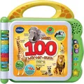 Produktbild: vtech Spielbuch 609544, Mein 100-Wörter-Buch Tiere, 2-5 Jahre, interaktives Lernen Deutsch und Englisch