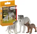Produktbild: Schleich 42472 Wild Life Wolfsmutter mit Welpen Figuren Tiere Spielset
