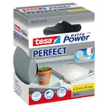 Produktbild: tesa extra Power Perfect Gewebeband - Gewebeverstärktes Ductape zum Basteln, Reparieren, Befestigen, Verstärken und Beschriften - Grau - 2,75 m x 38 mm