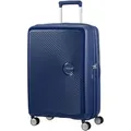 Produktbild: AmericanTourister Reisekoffer Soundbox Spinner exp. blau, Hartschale, 4 Rollen, 71,5 Liter, 46,5 x 67 x 29cm