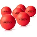 Produktbild: Schaumstoffball Dragonskin, ø 16 cm, 6er Set, Rot