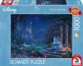 Produktbild: Schmidt Spiele 58043 Thomas Kinkade, Disney Cinderella, Kinder Puzzle 1000 Teile