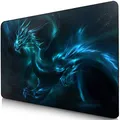 Produktbild: Sidorenko Gaming Mauspad | 350 x 260mm | Mousepad | spezielle Oberfläche verbessert Geschwindigkeit und Präzision | Fransenfreie Ränder | rutschfest | Blau