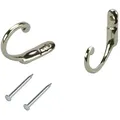 Produktbild: Zierhaken LIEDECO, grau (nickelfarben), Metall, Haken, für Vorhänge