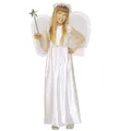 Produktbild: Engel Kleid Flügel Heiligenschein Kostüm Verkleidung Set Größe 128 cm 5-7 years