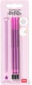 Produktbild: Legami Ersatzminen (3 Stück) für löschbaren Gelstift - violett