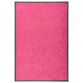 Produktbild: Türmatte Fußmatte Waschbar Rosa 60x90 Cm Schmutzfangmatte Türvorleger