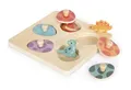 Produktbild: small foot Setzpuzzle und Memo „Dino“ aus FSC 100%-zertifiziertem Holz, Memo mit 6 Puzzleteilen, ab 12 Monaten, 12649