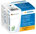 Produktbild: HERMA Etiketten 250 Adressetiketten 4340 weiß 70,0 x 38,0 mm
