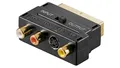 Produktbild: Adapter Scart do Composite Audio Video i S-Video, IN/OUT - Połączenie typu Wtyk 