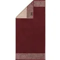 Produktbild: CaWö Duschtuch Luxury Home 80 x 150 cm Baumwolle Rot Bordeaux