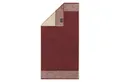 Produktbild: Cawö Duschtuch TWO TONE, 80 x 150 cm, Bordeaux, Creme, Baumwolle (1-St), Made in Germany