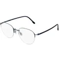 Produktbild: Rodenstock 7140 Unisex-Brille inkl. Gläser Vollrand Rund Metall-Gestell 52/18/140, blau