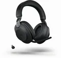 Produktbild: JABRA Evolve2 85 Schwarz Bluetooth Stereo Headset Over-Ear ANC USB-C MS Überkopf