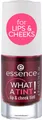 Produktbild: Essence Rouge WHAT A TINT! lip & cheek tint, mit wasserartiger Textur