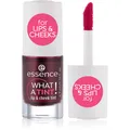 Produktbild: essence WHAT A TINT! flüssiges Rouge und Lipgloss Farbton 01 Kiss From A Rose 4.9 ml
