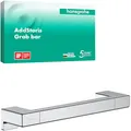 Produktbild: hansgrohe AddStoris - Haltegriff Dusche, Haltestange Bad, für Wandmontage, verdeckte Befestigung, Badezimmer Zubehör, Chrom, 41744000
