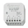 Produktbild: Finder 152182300200 Dimmer, elektronisch, kleine Bauart für UP-Dose oder Schalterdose, für dimmbare LED-Lampen bis 200 W