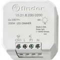 Produktbild: Finder - 15.21.8.230.0200 Unterputz Dimmer Geeignet Für Leuchtmittel: Led-lampe Hellgrau