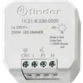 Produktbild: Finder 15.21.8.230.0200 Unterputz Dimmer Geeignet für Leuchtmittel: LED-Lampe...