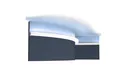Produktbild: Orac Decor Flexprofil CX190F U-PROFILE flexible Eckleiste Zierleiste Stuckleiste 2 m (Profilleiste, 1-St., Flexible Eckleiste, Stuckleiste, Zierleiste, 2 m), Profilleiste