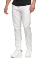 Produktbild: Indicode Herren Haverfield Stoffhose aus Leinen & Baumwolle | Herrenhose Freizeithose Männer Offwhite, L