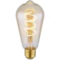 Produktbild: E27 Filament led - 4 Watt, 200 Lumen, warmweiß, Ø6,4cm - extern dimmbar