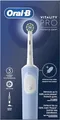 Produktbild: Oral-B Pro Vitality Elektrische Zahnbürste, Blau, mit 1 Bürstenkopf, entworfen von Braun