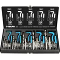 Produktbild: TECPO Gewinde Reparatur Set 131 Teile Gewindereparatur Werkzeug M5 M6 M8 M10 M12