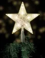 Produktbild: Spetebo Christbaumspitze Weihnachtsbaum Spitze - LED STERN - 10 LED (1-tlg), beleuchtet