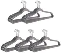 Produktbild: WENKO Kleiderbügel, (Set, 25-tlg), Kunststoff, beflockt, 45 cm