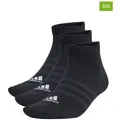 Produktbild: adidas 3er-Set: Sportsocken in Schwarz - L