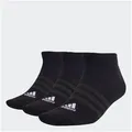 Produktbild: adidas Performance Funktionssocken THIN AND LIGHT SPORTSWEAR LOWCUT SOCKEN, 3 PAAR (3-Paar) schwarz L (43/45)