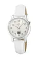 Produktbild: Master Time Funk Quarz Damen Uhr Analog-Digital mit Leder Armband MTLA-10798-42L
