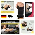 Produktbild: BraceUP Handgelenkstütze Metall Linke Rechte Hand Schmerzfrei