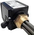 Produktbild: Heizpatrone Heizstab Heizelement isoliert 3kW f. Pufferspeicher Thermostat