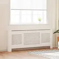 Produktbild: vidaXL MDF Heizkörperverkleidung Weiß 205 cm