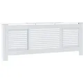 Produktbild: vidaXL MDF Heizkörperverkleidung Weiß 205 cm 325551
