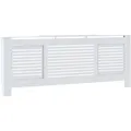 Produktbild: vidaXL MDF Heizkörperverkleidung Weiß 205 cm