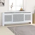 Produktbild: Heizungsabdeckung Heizungsverkleidung Heizkörper Abdeckung Heizung MDF 78-205 cm