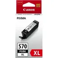 Produktbild: Canon 0318C006 PGI-570PGBKXL Tintenpatrone schwarz pigmentiert Blister, 500 Seiten 22ml für Canon Pixma MG 5750 7750