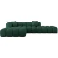 Produktbild: ECKSOFA Ottomane Links OLEA-L2 - 289x176x71 cm Dunkelgrün