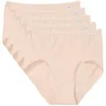 Produktbild: Speidel Taillenslip Basic 9826 Stretch Cotton (Vorteils-Pack, 5-St., 5er-Pack, 10er-Pack) Damen Schlüpfer mit Gummibund Taillenslips beige 50